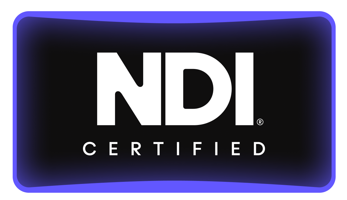 NDI Certified badge